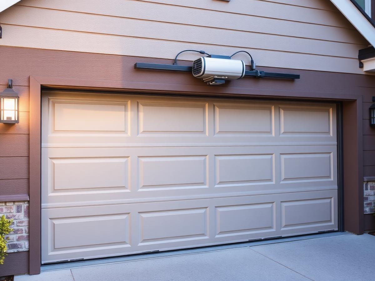 Garage Doors project by FPK Electrical — Sectional Garage Door Motor